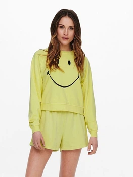 Толстовка ONLSMILEY LIFE L/S SWT 15232823 Sunshine-SMILEY ONLY M Жовтий 15232823SUNSHINE-SMILEY S