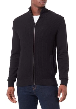 Кардиган basic structured knit jacket 1032303-29999 Tom Tailor L Чорний 1032303-29999 XL