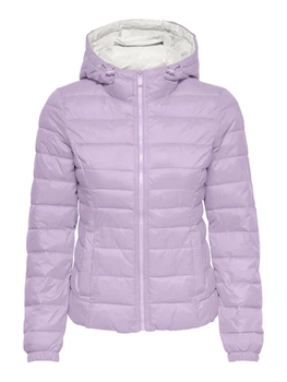 Куртка ONLNEWTAHOE CONTRAST HOOD JACKET CC OTW 15205758 Orchid Bloom ONLY XS Бузковий 15205758ORCHIDBLOOM XS