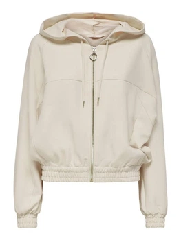Кофта ONLMARIYA L/S ZIP HOODIE PNT 15243731-Whitecap Gray ONLY L Бежевий 15243731-WHITECAP GRAY L