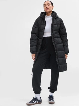 Пальто LONG PUFFER COAT 724331-00 GAP L Чорний 724331-00 XS