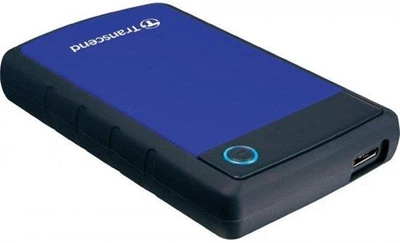 Зовнішній жорсткий диск Transcend StoreJet 25H3 4TB Синій