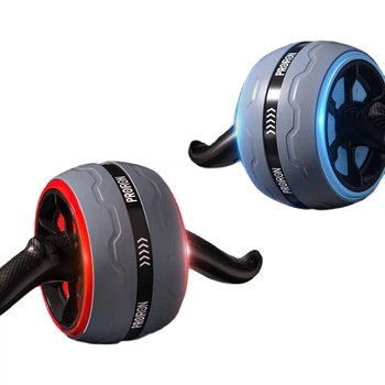 Колесо PROIRON Puli'ai Ab Wheel для пресса, серо-красное