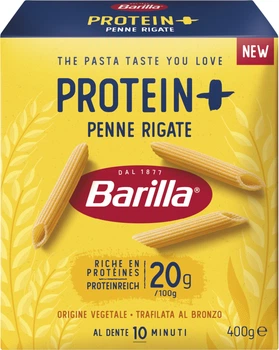 Макароны Barilla Пенне ригате Protein+ 400 г (8076809585873)