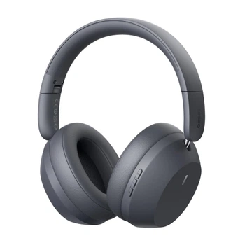 Бездротові Bluetooth навушники Baseus Bass 35 Max Wireless BT 5.3 Grey A00070800821-00