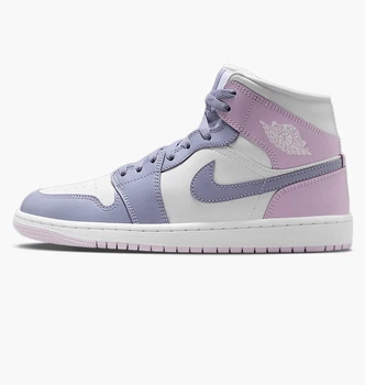 Кросівки Air Jordan 1 Mid Violet/White BQ6472-510 37.5