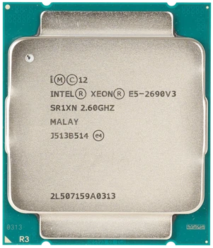 Процесор Intel Xeon E5-2690v3 / 2.6-3.5 GHz / 12/24 Сores / 30 MB L3 / LGA2011-3 - Б/У
