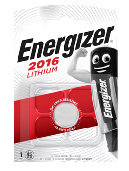 Батарейка Energizer CR2016 Lithium 1шт