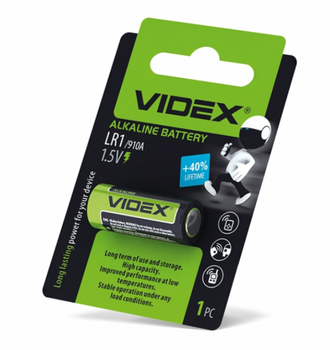 Батарейка Videx LR1 Alkaline 1шт