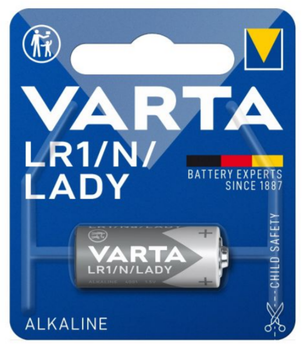 Батарейка Varta LR1 N 1.5V Alkaline 1шт