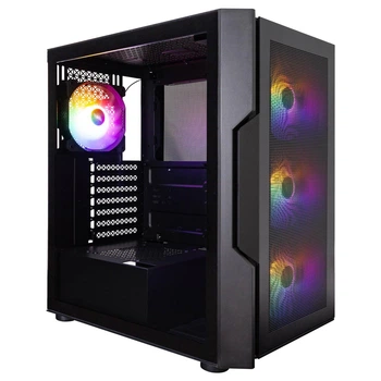 Корпус 1stPlayer T7-P-BK-4F1 Black 750W (T7-P-BK-4F1-PS-750FK-EU)
