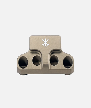 Крепление UNITY Tactical Fast Offset Optic Base цвет кайот, FDE