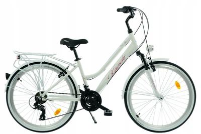 Міський ВЕЛОСИПЕД 26 KANDS AURELIA білий глянець R15 ріст 140-158 см 2025 р.