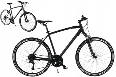 Кросовий велосипед 28" KANDS CROSS LINE 1100 рама 19" темно-зелений R23