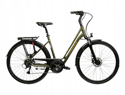 KROSS BIKE 28" D SENTIO 4.0 XS-16" хакі зелений глянсовий 2026