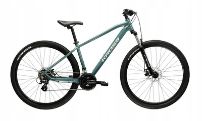 Велосипед Kross Hexagon 2.0 MTB, рама 18 дюймів, колесо 29", зелений