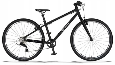 Легкий дитячий велосипед KUbikes 26 / Чорний