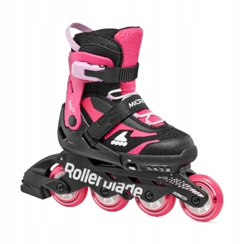 Роликові ковзани Rollerblade Microblade Black Pink 36,5-40,5