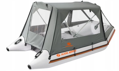 Спеціальний тентовий дах для понтона Kolibri KM-400DSL, темно-сірий