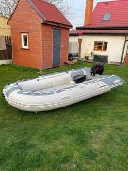 Maweric 370D / рибальський понтон, ковзаючі колеса