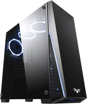 Корпус Frime Mark III RGB Black (MarkIII-U3-GLS-3RGBF-WP)