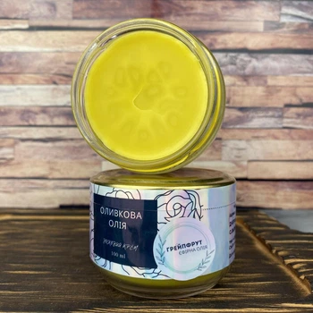 Оливково-восковой крем с эфирным маслом грейпфрута 100 мл