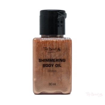 Масло для тела мерцающее Bronze Top Beauty 30 мл