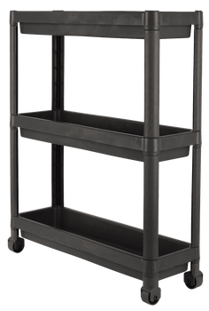 Етажерка 3-х ярусна Violet House 6015 Long Shelf 3 GREY 54х18х67 см (7249027)