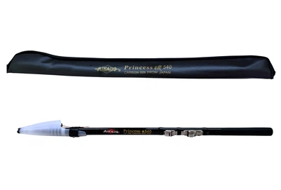 Удилище болонское Mikado Princess 5.4м 5-30g компактный прочный чехол (75см) carbon