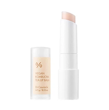 Увлажняющий бальзам для губ Dr.Ceuracle Vegan Kombucha Tea Lip Balm 3.7 г | с экстрактом комбучи, интенсивное увлажнение, питание и восстановление губ