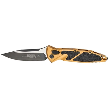 Нож Microtech Socom Elite Auto Drop Point Black Blade Tan