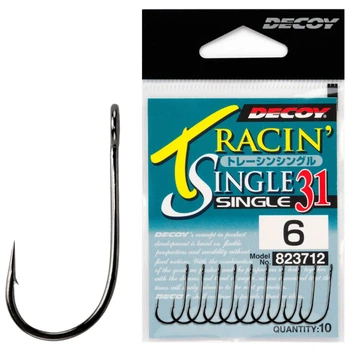 Крючок Decoy Single 31 #8 (10 шт/уп)
