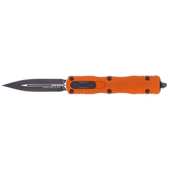 Нож Microtech Dirac Delta D/E Black Blade Orange