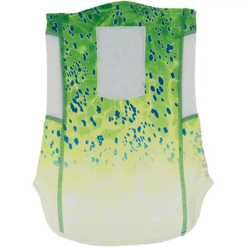 Мультиповязка Pelagic Sunshield Pro Sunshield Fishing Neck Gaiter Green Dorado