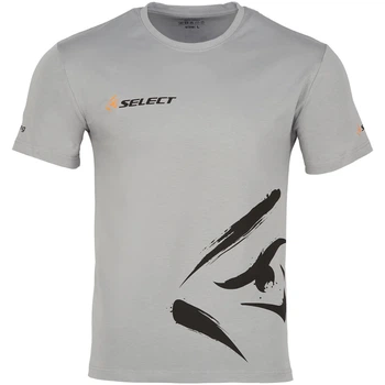 Футболка Select Fish Logo 3XL Gray/Pink