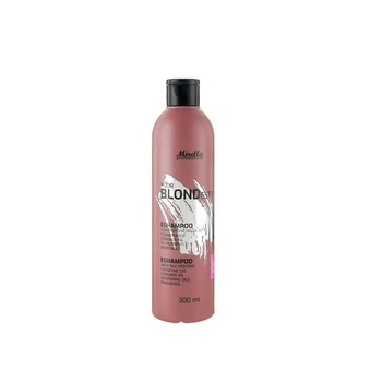 Шампунь для теплих рожевих відтінків блонд Mirella Your Blondesty Pink Shampoo 300 мл
