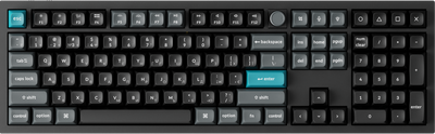 Клавіатура бездротова Keychron Q6 Ultra Keychron Red Switch Black RGB (Q6U-M1-UA)
