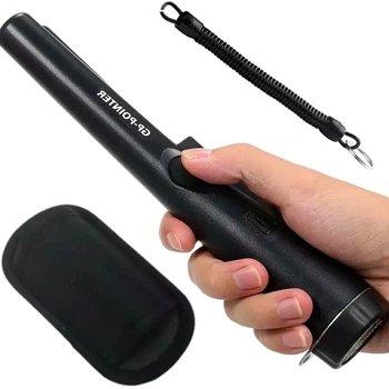 Ручний металошукач GP-POINTER вологостійкий пінпоїнтер 12 кГц чорний ABS-пластик для пошуку металів