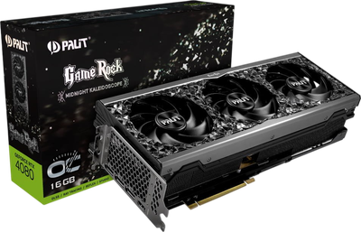 Видеокарта GeForce RTX 4080 16GB Palit GameRock OC (NED4080S19T2-1030G) Б/У