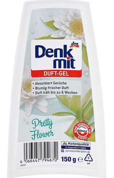 Гелевий освіжувач повітря Pretty Flower, Denkmit150 г