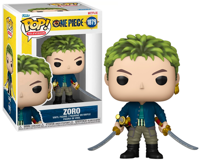 Фігурка Funko Pop Фанко Поп Ван піс Зоро One Piece Zoro 10 см FP OP Z 1879