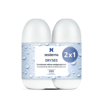 Sesderma Dryses Men Мужской дезодорант-антиперспирант ролик 2×75 мл