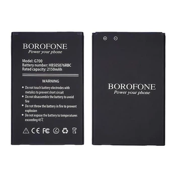 Аккумулятор Borofone HB505076RBC для Huawei G700 G610 Y600 Y3 II 3.8В 2150мАч (HB505076RBC)