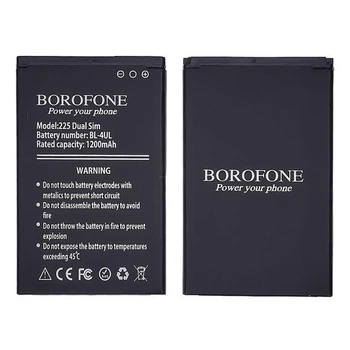 Аккумулятор Borofone BL-4UL для Nokia 225/220/3310/5310 Li-Pol 3.7В 1200мАч (BL-4UL)
