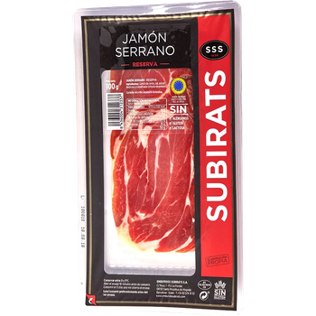 Хамон без глютена Без глютена SUBIRATS 100 г