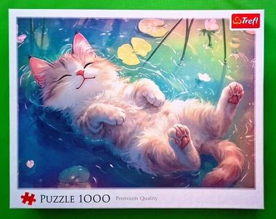Пазл Trefl 1000 елементів Релакс котика 10983