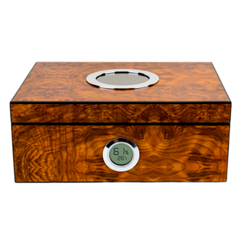 Х'юмідор для 40 сигар "Lubinski" Brown Cedar Wood Elc.