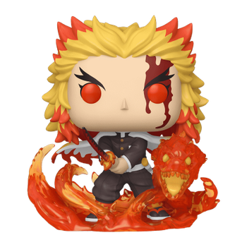 Фігурка FUNKO POP! Преміум Клинок Який Знищує Демонів Кьоджюро Ренґоку Demon Slayer Premium Kyojuro Rengoku 9th Form 107mm 1856 85001