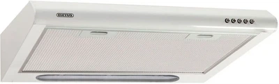 Витяжка кухонна ELEYUS Line I 60 WH 60 см, 380 м³/год, плоска, одномоторна, біла (витяжка ELEYUS, плоска)