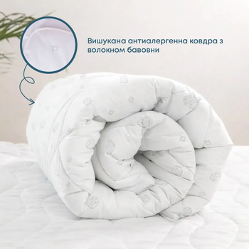 Ковдра ТЕП 153480 180х210 Білий